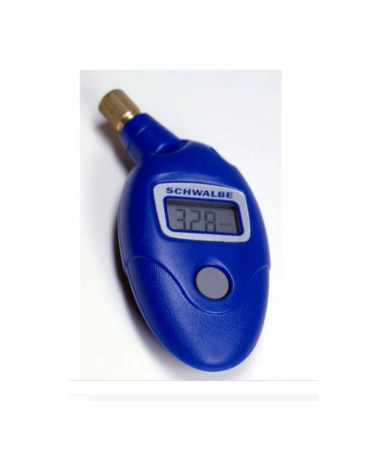 Hot Sale 💯 Schwalbe Airmax Pro Digital Pressure Checker / Gauge MTB / Road Bike Accessories ❤️ 1 Schwalbe Airmax Pro Digital Pressure Checker / Gauge MTB / Road Bike Accessories