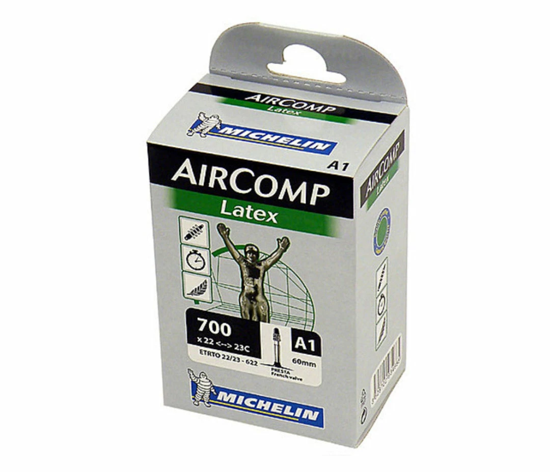 Coupon 🔔 Wheels & Tyres Michelin AirComp A1 LATEX Road Bike Inner Tube 700c X 22-23 Presta ❤️ 1 Wheels & Tyres Michelin AirComp A1 LATEX Road Bike Inner Tube 700c X 22-23 Presta