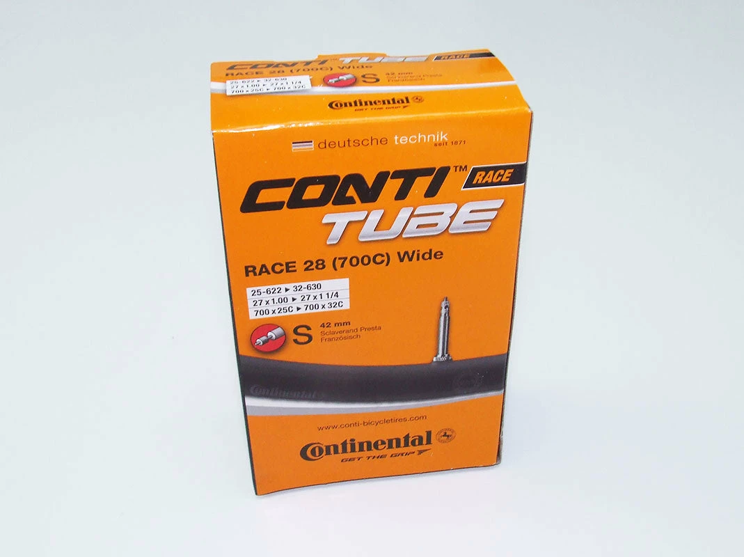 Best Sale 🔥 Continental Race 28 - WIDE - Road Bike Inner Tube 700 X 25-32 Presta 42mm 🤩 1 Continental Race 28 - WIDE - Road Bike Inner Tube 700 X 25-32 Presta 42mm