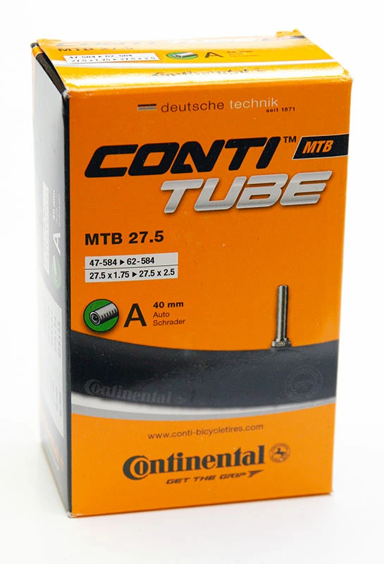 Buy 🛒 Continental MTB 27.5 Mountain Bike Inner Tube 27.5" X 1.75-2.5 Schrader - 40mm Wheels & Tyres 🔥 1 Continental MTB 27.5 Mountain Bike Inner Tube 27.5" X 1.75-2.5 Schrader - 40mm Wheels & Tyres