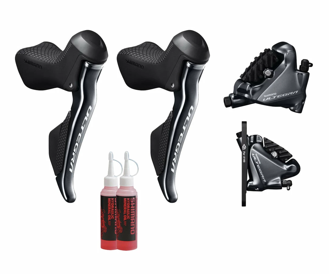 Outlet ✔️ Brake Levers Shimano Ultegra Di2 R8070 Hydraulic Disc - STI Levers - Flat Mount Calipers 🤩 1 Brake Levers Shimano Ultegra Di2 R8070 Hydraulic Disc - STI Levers - Flat Mount Calipers