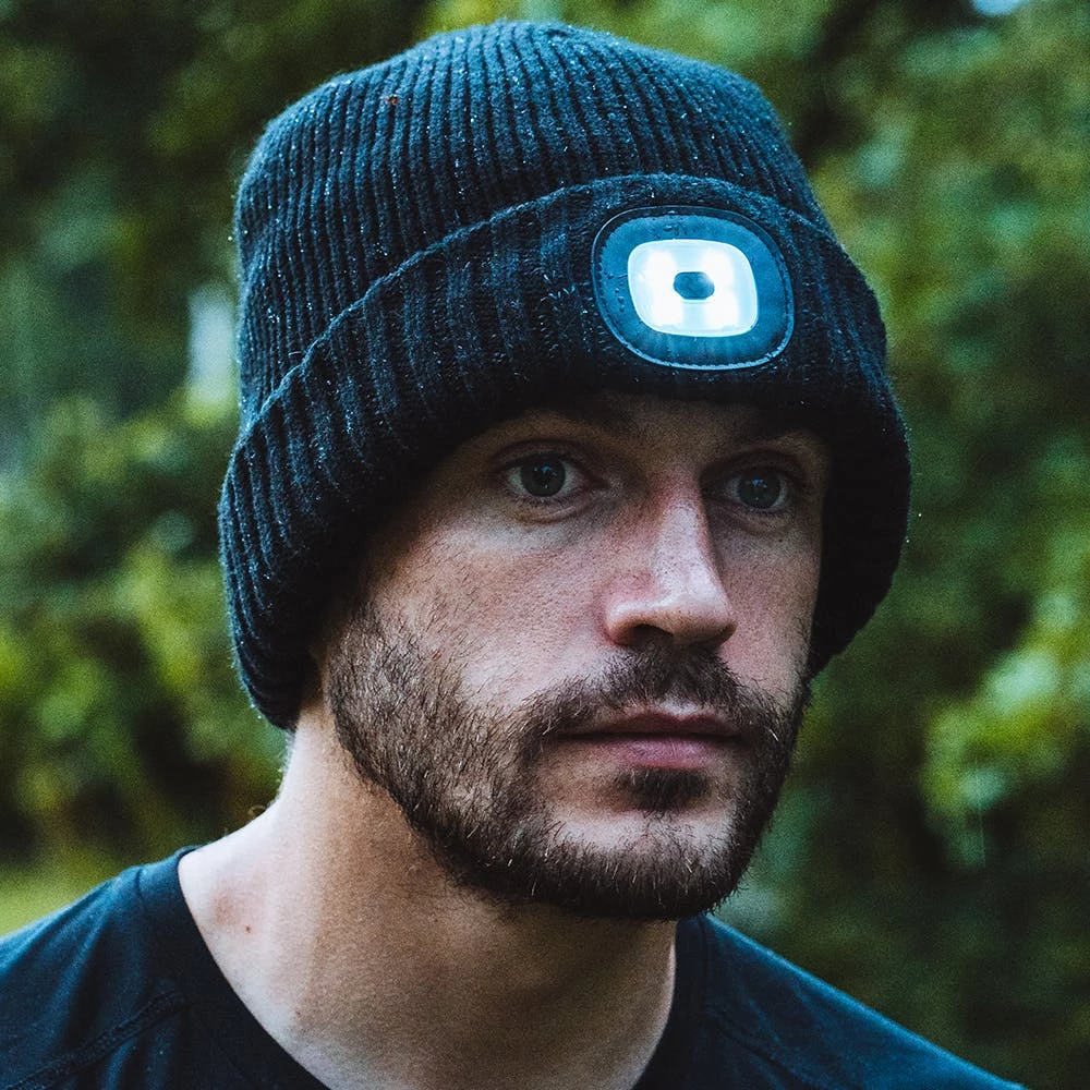 Cheap 😍 SealSkinz Waterproof Cold Weather LED Roll Cuff Beanie Hat Clothing 🌟 4 SealSkinz Waterproof Cold Weather LED Roll Cuff Beanie Hat Clothing