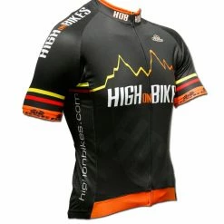 Clothing High On Bikes V3 - Short Sleeve Cycling Jersey