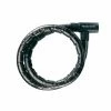 Master Lock Armoured Steel Cable - Key - Black - 1200mm X 22mm - 8115