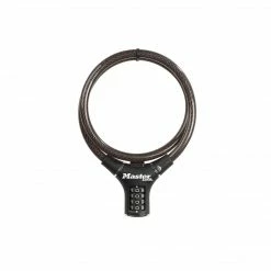 Master Lock Braided Steel Cable - Combination - 900mm X 12mm - 8229 Accessories