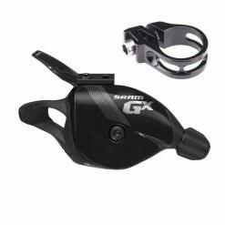 Sram GX - 10 Speed Right Trigger Shifter - With Discrete Clamp - Black