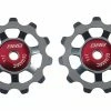 BBB AluBoys Ceramic Jockey Wheels - 11T - Grey - BDP-22 Drivetrain