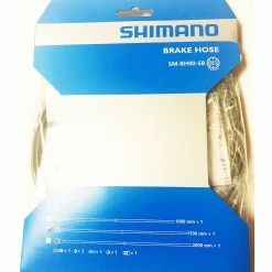 Shimano SM-BH90-SB Brake Hose For XT/XTR - REAR - 1700mm - Black / Silver Brakes