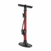 Accessories Beto Blaze Alloy Track Pump + Gauge - Black / Red