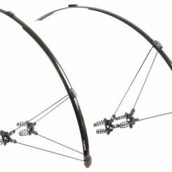 Accessories Zefal Shield R30 Road Bike Mudguards / Set - Black