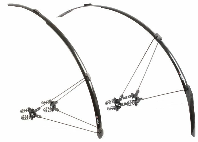 Top 10 ✔️ Accessories Zefal Shield R30 Road Bike Mudguards / Set - Black 😀 1 Accessories Zefal Shield R30 Road Bike Mudguards / Set - Black
