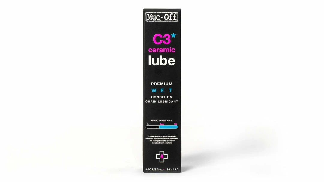 Brand new 😍 Muc Off Muc-Off - C3 Ceramic Wet Chain Lube - 120ml Accessories 🌟 2 Muc Off Muc-Off - C3 Ceramic Wet Chain Lube - 120ml Accessories