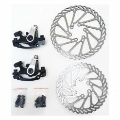 Hot Sale 🎉 Clarks CMD-22 Mechanical Road Disc Brakes - Front And Rear - 160/140mm 😀 9 Clarks CMD-22 Mechanical Road Disc Brakes - Front And Rear - 160/140mm