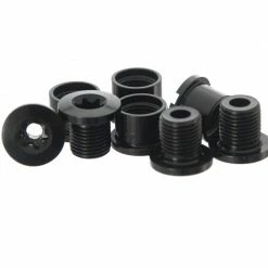 Race Face Steel Chainring Bolt / Nut Pack - Black X 4 Drivetrain