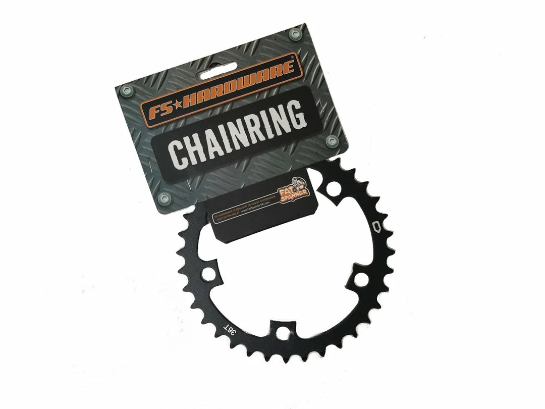 Cheapest 🤩 Fat Spanner FS Hardware Road Bike Alloy Chainring - 36T - 9/10 Speed - 110mm 🧨 1 Fat Spanner FS Hardware Road Bike Alloy Chainring - 36T - 9/10 Speed - 110mm