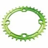Race Face Narrow Wide Single Chainring - 104mm - Green Drivetrain