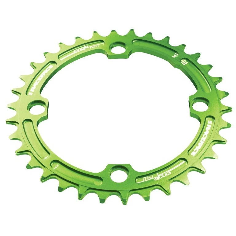 Hot Sale 🛒 Race Face Narrow Wide Single Chainring - 104mm - Green Drivetrain ✨ 1 Race Face Narrow Wide Single Chainring - 104mm - Green Drivetrain