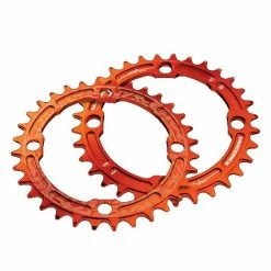 Race Face Narrow Wide Single Chainring - 104mm - Orange