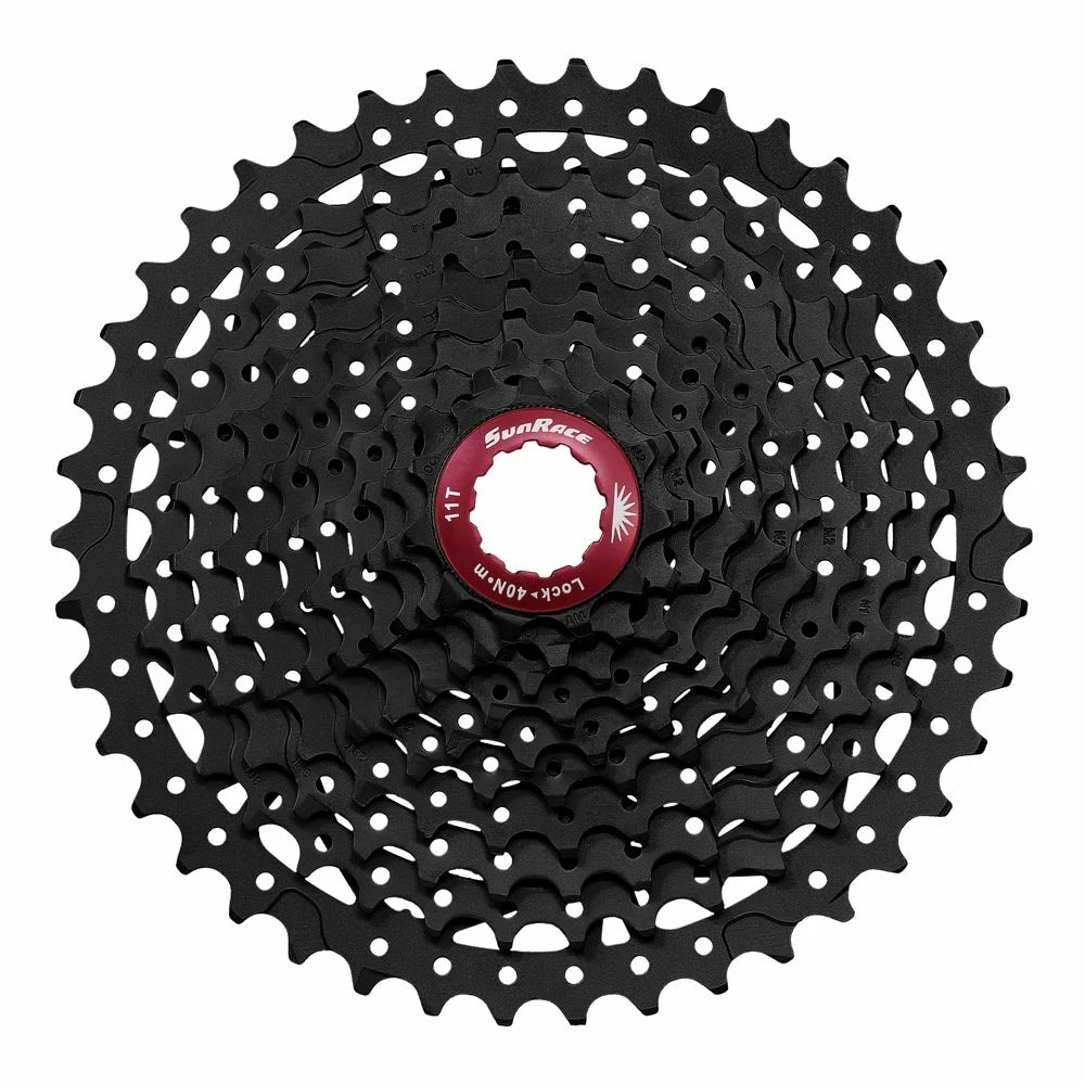 New 😀 Drivetrain Sunrace MX8 - 11 Speed - MTB Cassette - 11-42 - Black 🥰 1 Drivetrain Sunrace MX8 - 11 Speed - MTB Cassette - 11-42 - Black