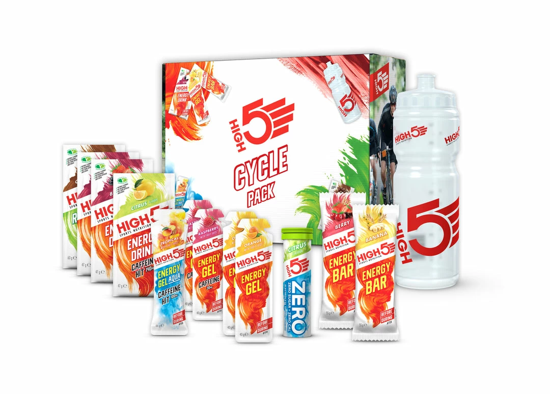 Buy ✔️ High5 Energy Cycle Pack Mixed & 750ml Bottle 🎉 1 High5 Energy Cycle Pack Mixed & 750ml Bottle