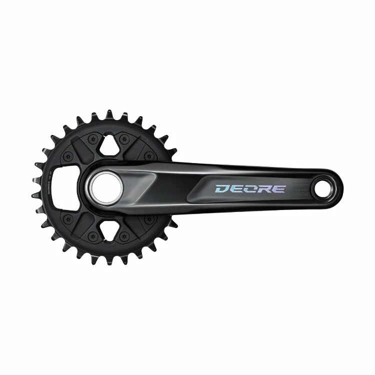 Cheap 🔔 Drivetrain Shimano Deore FC-M6100 Crankset - 12 Speed - 52mm Chainline 🔥 1 Drivetrain Shimano Deore FC-M6100 Crankset - 12 Speed - 52mm Chainline