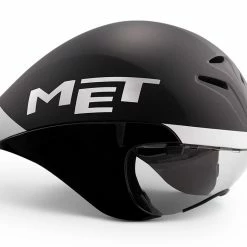 MET Drone Time Trial Aero Cycling Helmet With Magnetic Visor Clothing