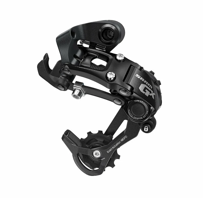 New 🌟 Drivetrain Sram GX - Rear Derailleur Type 2.1 - 10 Speed - Black 👍 1 Drivetrain Sram GX - Rear Derailleur Type 2.1 - 10 Speed - Black