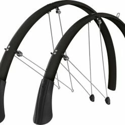 SKS Longboard 700c Road Bike Mudguards B35 - Black Accessories