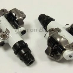 Shimano PD M520 SPD Clipless MTB Pedals +Cleats - WHITE Drivetrain