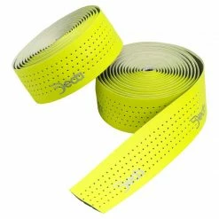 Deda Mistral - Fluorescent Leather Effect Perforated Tape Controls