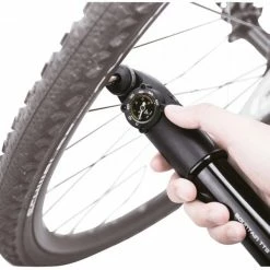 Topeak Mountain TT Twin Turbo Mini Pump With Gauge Accessories