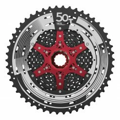 Sunrace CSMZ90 - 12 Speed Wide Range MTB Cassette - Black - 11-50 Drivetrain