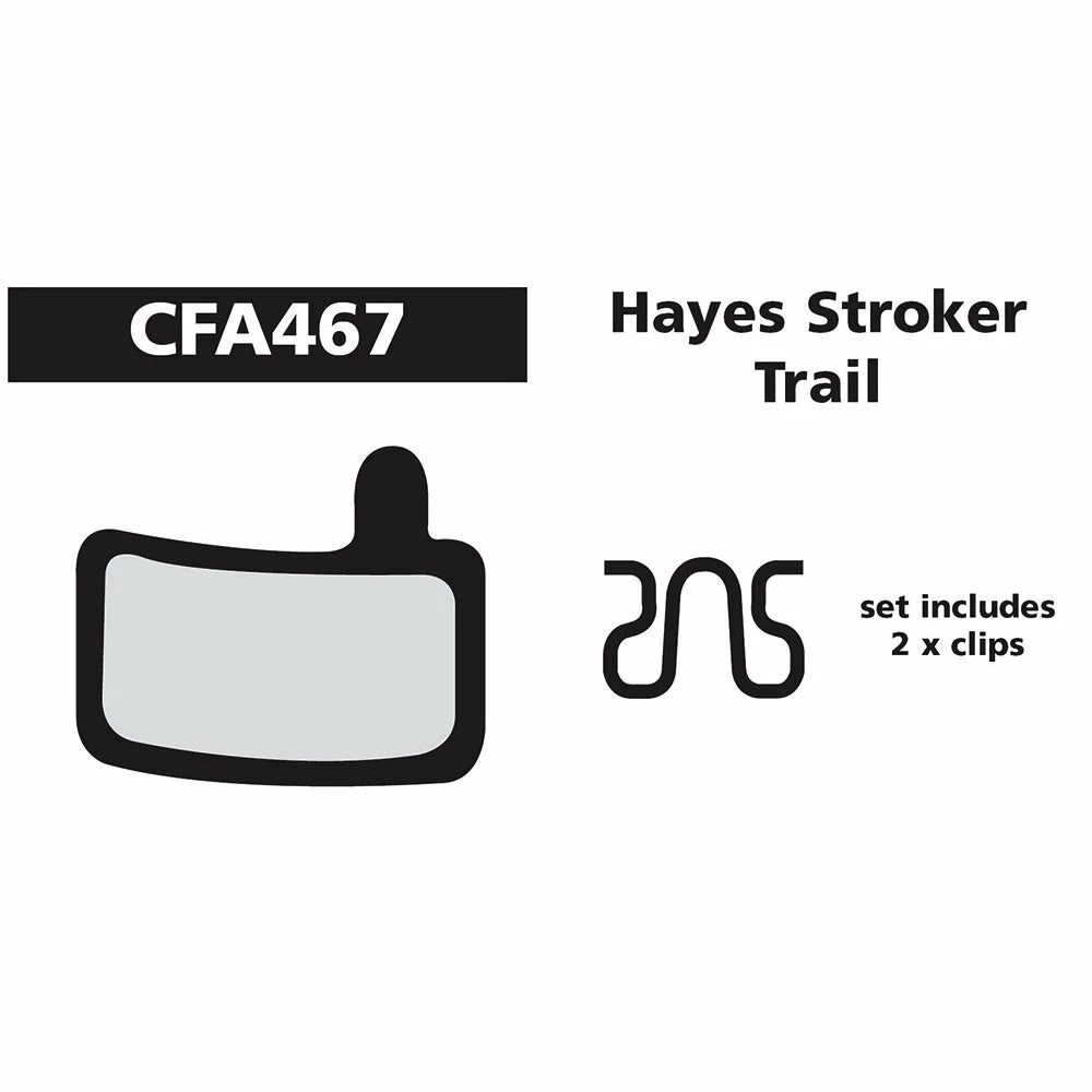 Flash Sale 🥰 EBC - CFA467 - Green - Hayes Stroker Trail Disc Brake Pads 😉 2 EBC - CFA467 - Green - Hayes Stroker Trail Disc Brake Pads