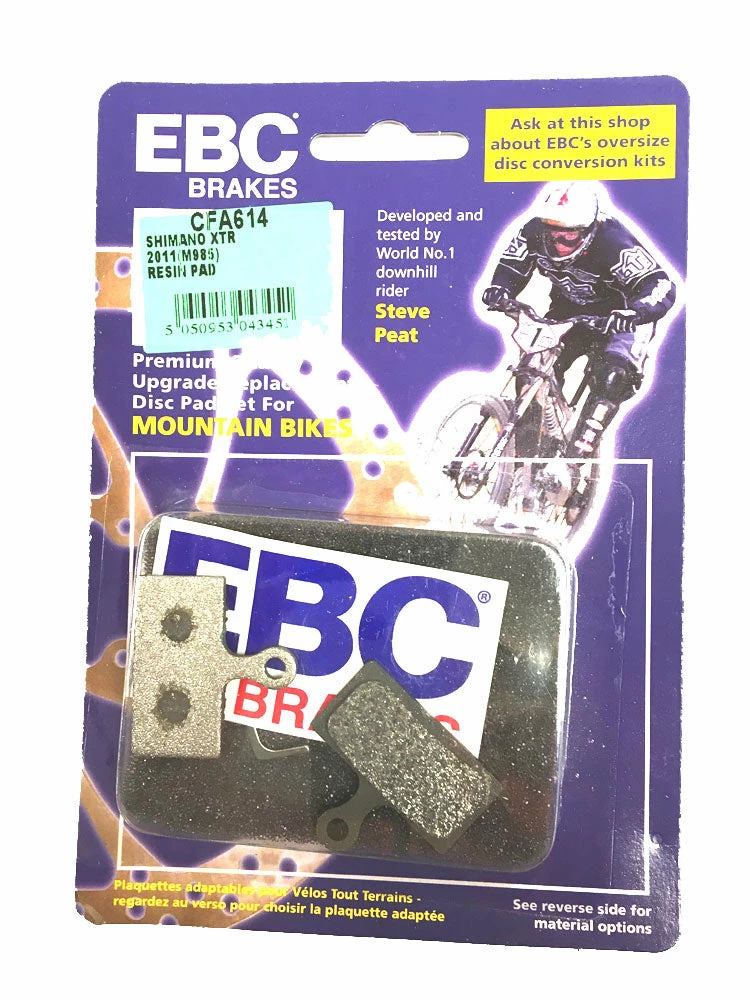 Discount 🔔 EBC - CFA614 - Green - Shimano XTR 985 Disc Brake Pads Brakes 😉 1 EBC - CFA614 - Green - Shimano XTR 985 Disc Brake Pads Brakes