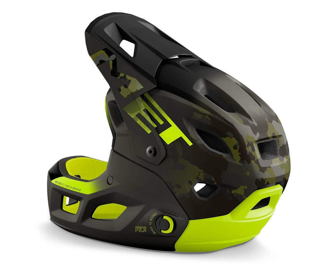 Budget 👍 MET Parachute MCR MIPS Full Face MTB Helmet ❤️ 35 MET Parachute MCR MIPS Full Face MTB Helmet