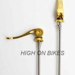 A2Z Alloy TITANIUM Bike Wheel Quick Release Levers