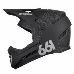 Premium Gifts SixSixOne Reset Full Face Helmet - Contour Black