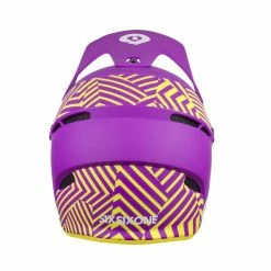 Premium Gifts SixSixOne Reset Full Face Helmet - Dazzle Purple