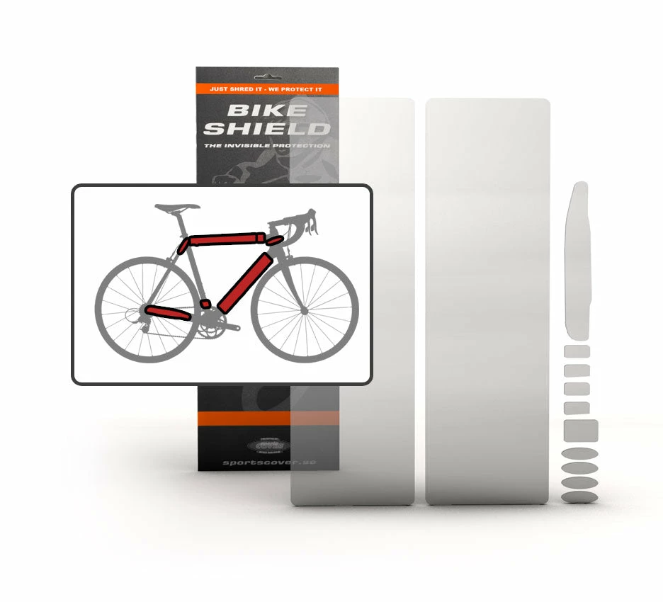 Hot Sale 😍 Bike Shield Full Pack - Oversized - Frame Protector Set - Clear Bike Protection 🎉 1 Bike Shield Full Pack - Oversized - Frame Protector Set - Clear Bike Protection