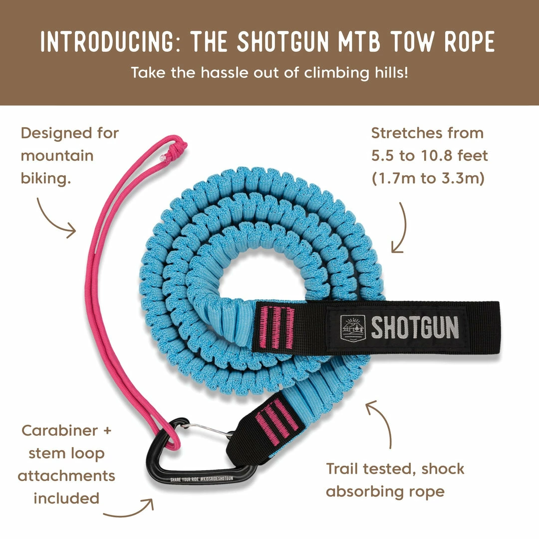 New 👏 Kids Ride Shotgun Tow Rope Controls ⭐ 2 Kids Ride Shotgun Tow Rope Controls