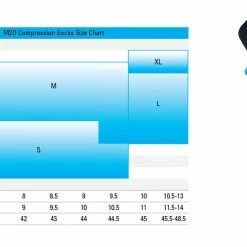 Buy ❤️ M2O Ride Fast Crew Plus Compression 🧦 Socks Clothing 👏 40 M2O Ride Fast Crew Plus Compression Socks Clothing