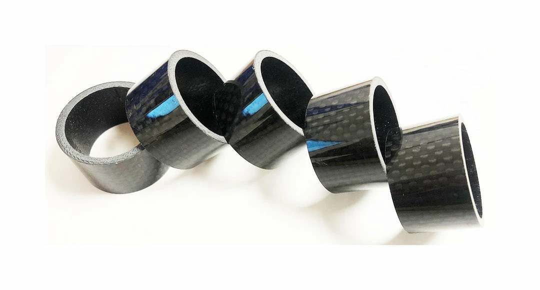 Cheap 💯 01Racing Carbon Fiber 1" Headset Spacers 3, 5, 10, 20mm Controls 🥰 7 01Racing Carbon Fiber 1" Headset Spacers 3, 5, 10, 20mm Controls