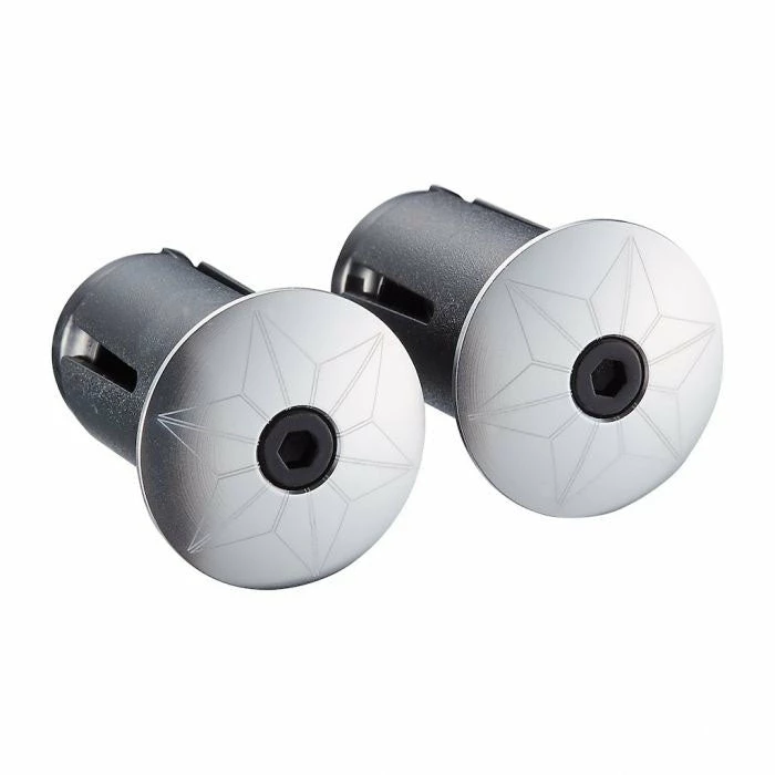 Flash Sale ❤️ Supacaz Star Plugz Bar End Plugs - Anodized Controls 🧨 1 Supacaz Star Plugz Bar End Plugs - Anodized Controls