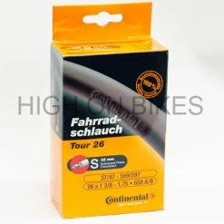 Continental Tour 26 Mountain Bike Inner Tube 26" X 1 3/8-1.75 Presta - 42mm Wheels & Tyres