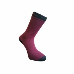 Clothing DexShell Ultra Thin - Waterproof Socks - Burgundy / Black