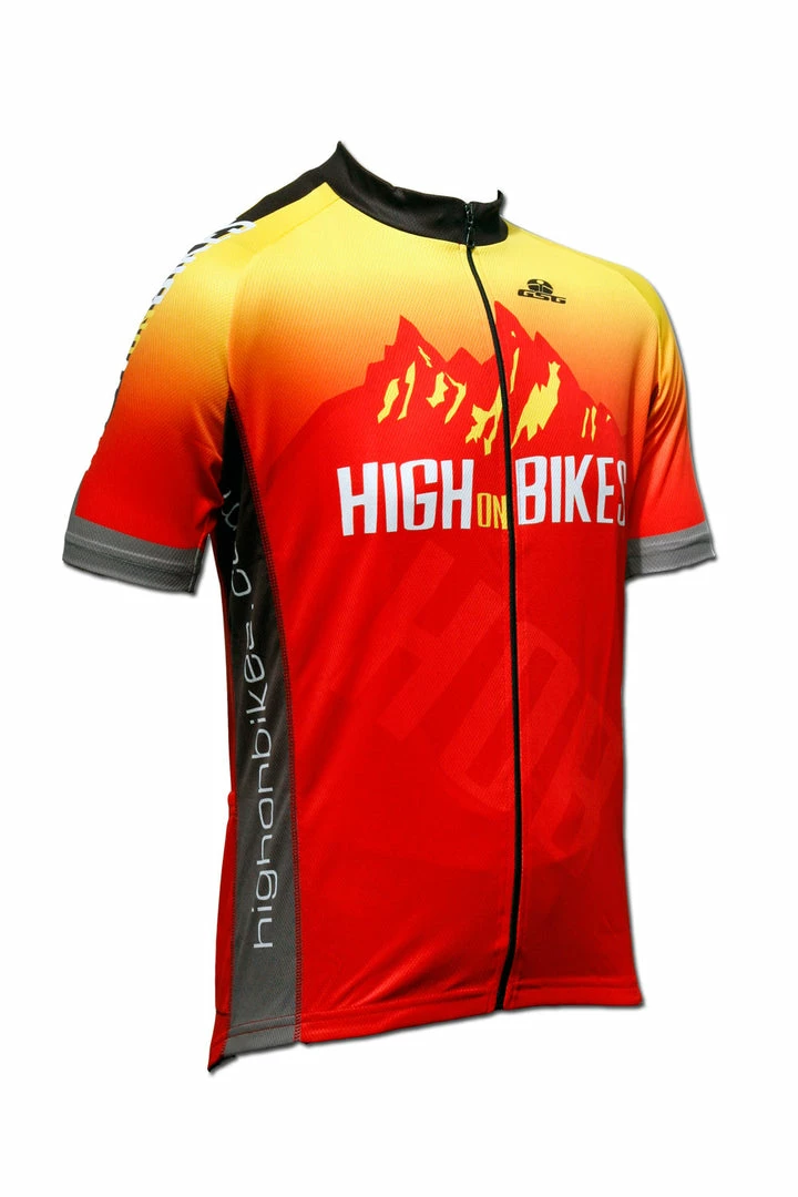 Best deal 🥰 High On Bikes V1 - Short Sleeve Cycling Jersey Clothing 😀 1 High On Bikes V1 - Short Sleeve Cycling Jersey Clothing