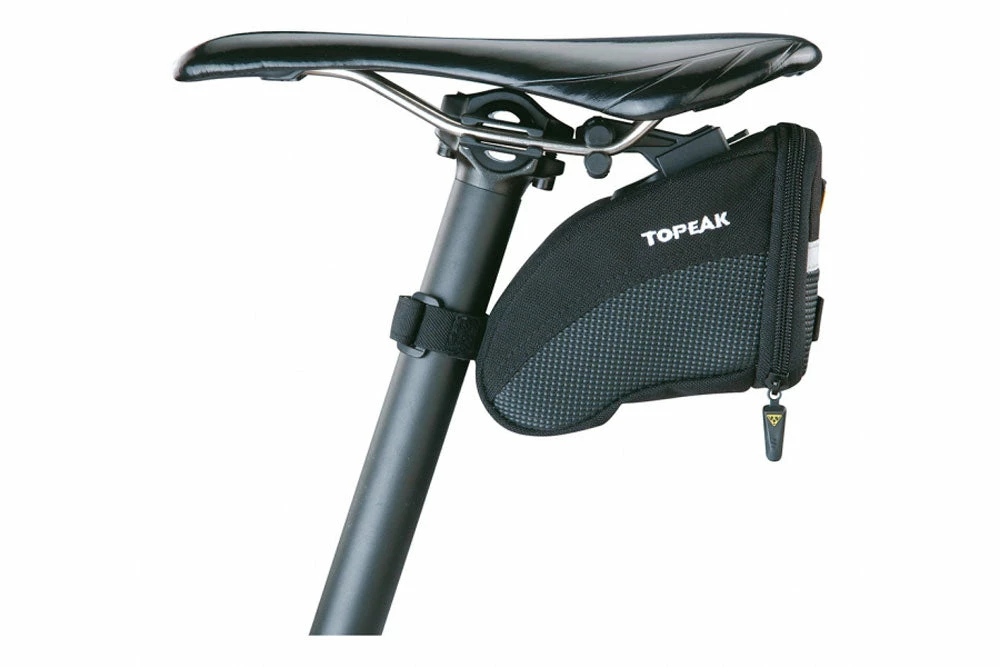 Best Sale 🤩 Accessories Topeak Aero Wedge Pack - Clip - Saddle Bag - Large 🔔 2 Accessories Topeak Aero Wedge Pack - Clip - Saddle Bag - Large