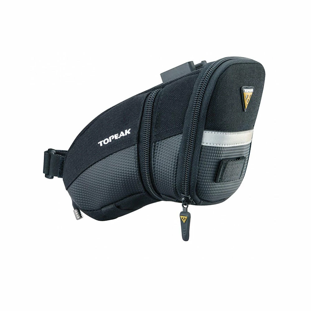 Flash Sale 😍 Topeak Aero Wedge Pack - Clip - Saddle Bag - Medium Accessories 🌟 1 Topeak Aero Wedge Pack - Clip - Saddle Bag - Medium Accessories