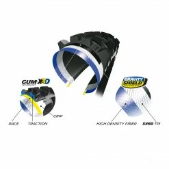 Michelin Wild Enduro - REAR - GumX - TLR Tyre Folding Wheels & Tyres