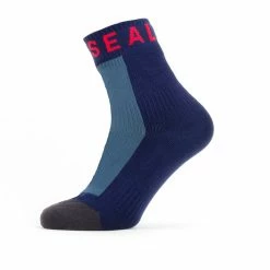 SealSkinz Waterproof Warm Weather Ankle Length Socks + Hydrostop